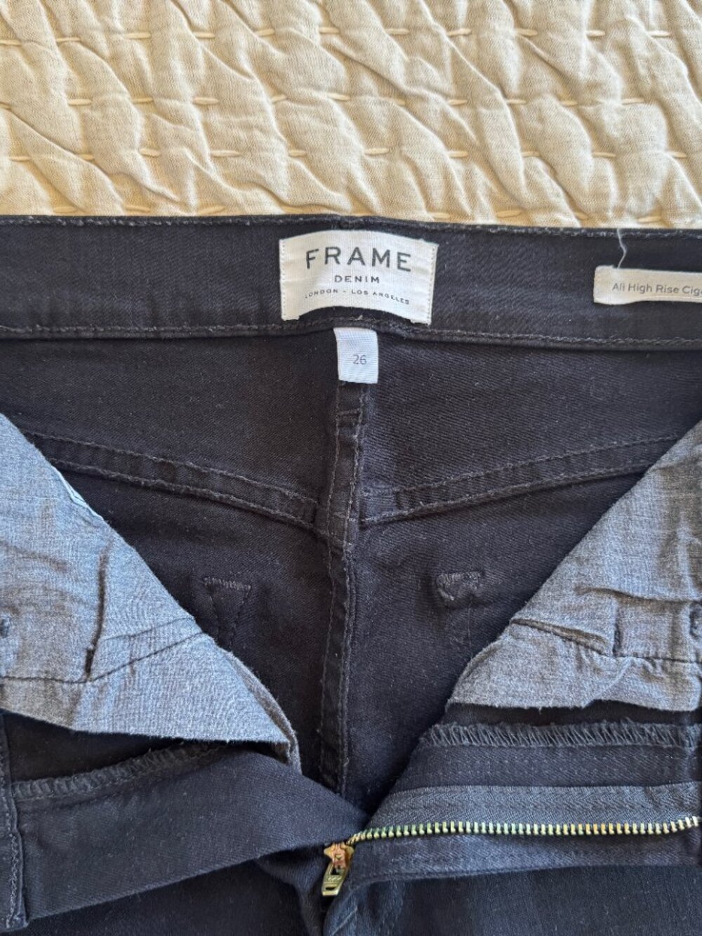 Frame Denim Ali High Rise Cigarette - Picture 2 of 5